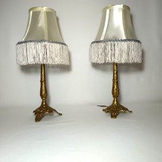 Veioze masa, accent, bronz, stil baroc victorian, Anglia, vintage