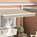 Oblicită pentru Marchiză de 2.5 m Bej 2.3x0.2 m