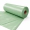Folie constructii 4 m x 50 m , 100 &micro;m, verde , rLDPE reciclat