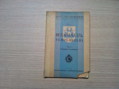 MANUALUL TAMPLARULUI - Vol. I Tamplaria Elementara - Petre Bellu - 1939, 160 p. foto