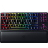 Tastatura gaming cu fir Razer Huntsman V2 Tenkeyless (Purple Switch), USB-C, iluminare RGB Razer Chroma&trade;, format tenkeyless, negru