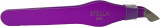 Pensetă Pentru Stilizarea Precisă A Spr&acirc;ncenelor Culoare Violet Neon