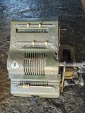 Masina veche de calculat, calculator mecanic, anii 1940, germana,functionala