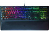 Tastatura gaming mecanica Razer BlackWidow V3, iluminare Chroma RGB, switch Razer Green, US Layout (Negru)