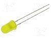 Dioda LED, 5mm, galbena, 15...20mcd, 20mA, 1,8...2,6V, OPTOSUPPLY - OSNY5134A-TM