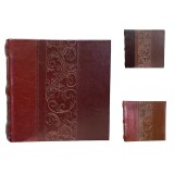 Album foto piele ecologica, coperta vintage, format 10x15, stocare 200 fotografii - Maro inchis, ProCart