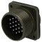 Conector circular dimensiune 22 aliaj de aluminiu oliv