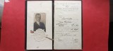 Cluj Kolozsvar Carnet student Facultatea de drept 1919 timbre fiscale, Circulata, Printata, Cluj Napoca