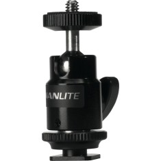 Nanlite Mini ball head with 1/4&#039;&#039; and hotshoe