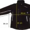 Geaca softshell outdoor WAVE BOARD 15K, Cordura (dama S) cod-556915