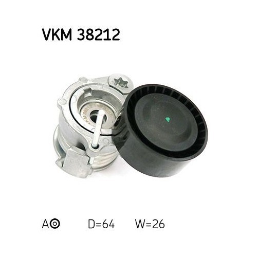 SKF rola intinzator, curea transmisie