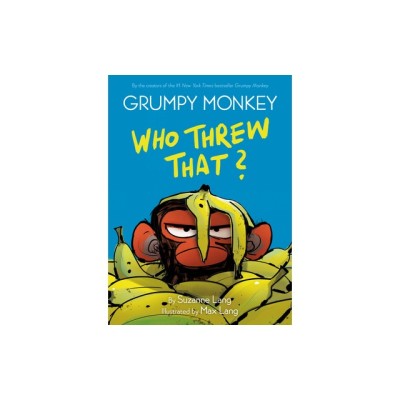 Grumpy Monkey Who Threw That?: A Graphic Novel Chapter Book foto