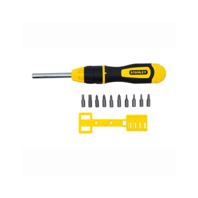 Stanley 0-68-010, surubelnita multibit clichet cu 10 biti foto