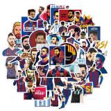 Cumpara ieftin Set 50 abțibilduri / stickere Messi Barcelona Argentina laptop chitara