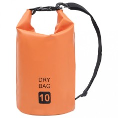 Rucsac impermeabil, portocaliu, 10 L, PVC