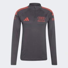 Audi F1 hanorac de bărbați 1/4 Zip mechanic grey F1 Team 2026 - M