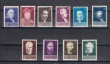 ROMANIA 1956 - ANIVERSARI CULTURALE , MNH - LP 423