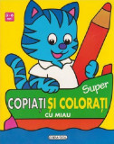 Super copiati si colorati cu Miau (3-6 ani) |