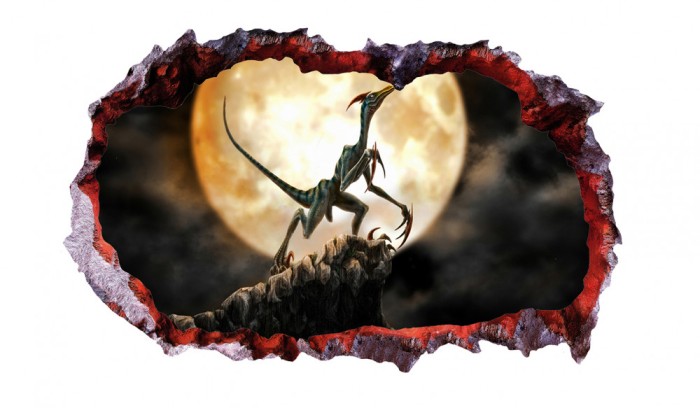 Sticker decorativ cu Dinozauri, 85 cm, 4239ST-1