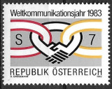 B2464 - Austria 1983 - Comunicatii neuzat,perfecta stare, Nestampilat