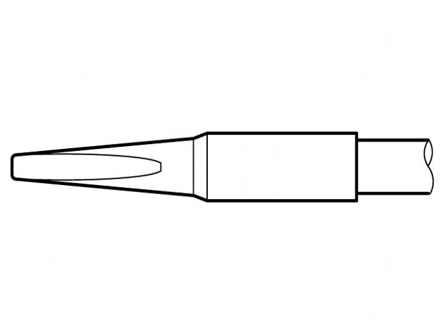 V&acirc;rf Șurubelniță Longlife 1,8x0,8mm