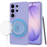 Husa silicon Samsung Galaxy S26 Ultra Asteroid GSM SoftFlex MagSafe, violet