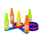 Jucarie de indemanare Arunca inelele, Multicolor, ATU-083868, Plastic, Oem