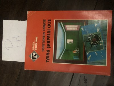 Constantin Tanase - Taina sarpelului ucis Ph foto