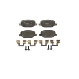 Set placute frana Trw GDB1649, parte montare : Punte spate