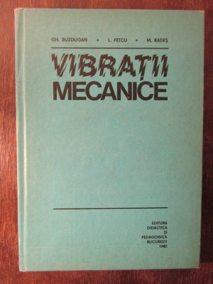 VIBRATII MECANICE-GH. BUZDUGAN foto
