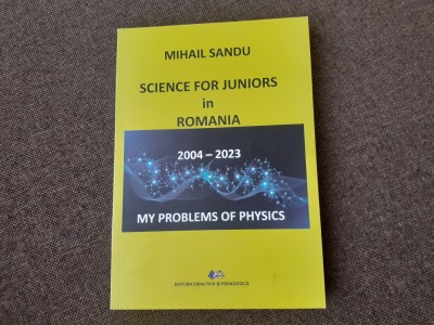MIHAIL SANDU SCIENCE FOR JUNIORS IN ROMANIA CULEGERE DE PROBLEME foto