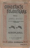 V. ANASTASIU - AEROPLANUL ( INTERBELICA )