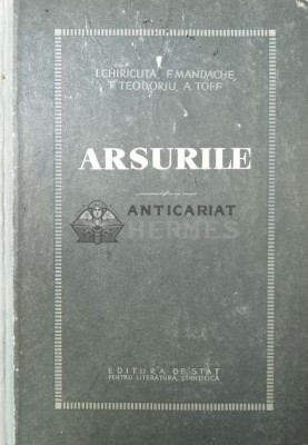 Arsurile - 1953 - Ion Chiricuta ($S177) foto