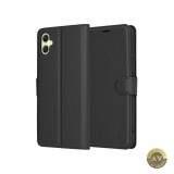 Husa pentru Samsung Galaxy A05 A055 Techsuit Leather Folio Neagra