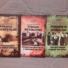 SFARSITUL CEAUSESTILOR/CRIMELE REVOLUTIEI/TERORISTII PRINTRE NOI-G. CARTIANU