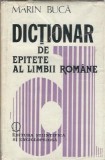 Dictionar de epitete al limbii romane - Marin Buca