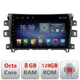 Navigatie Nissan Navara 2017- F-navara17 Octa Core cu Android Radio Bluetooth Internet GPS WIFI DSP 8+128GB 4G CarStore Technology