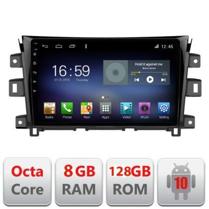 Navigatie Nissan Navara 2017- F-navara17 Octa Core cu Android Radio Bluetooth Internet GPS WIFI DSP 8+128GB 4G CarStore Technology
