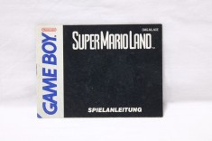 Manual joc Nintendo Gameboy Super Mario Land - limba germana