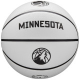 Mingi de baschet Wilson NBA Team City Collector Minnesota Timberwolves Ball WZ4016418ID alb