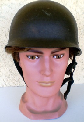 O.168 CASCA MILITARA GERMANA MODEL AMERICAN foto