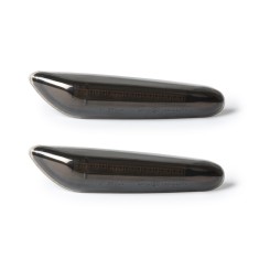 Set 2 lampi semnalizare laterala fumurie LED BMW E81 E82 E87 E88, E60 / E61