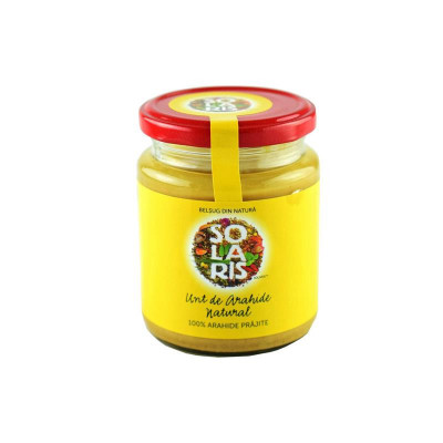 Crema Tartinabila de Arahide Solaris 250gr foto