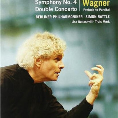 Simon Rattle conducts Brahms: Symphony No.4, Double Concerto and Wagner: Prelude to Parsifal | Richard Wagner, Johannes Brahms, Lisa Batiashvili, Simo