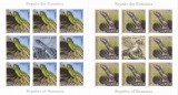 REPTILE DIN ROMANIA,MINICOLI DE 8 TIMBRE + VINIETA,2011,Lp.1887d,MNH **,ROMANIA, Fauna, Nestampilat