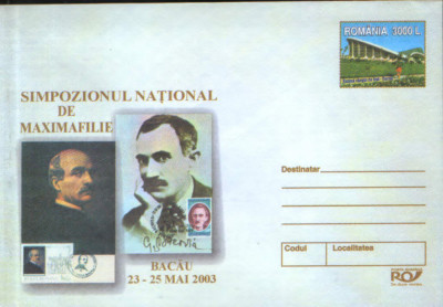 Intreg pos plic nec 2003 - Simpozion Natinal de Maximafilie - Bacau foto