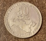 C50 - Moneda foarte veche - Uzbekistan - 50 som - 2001