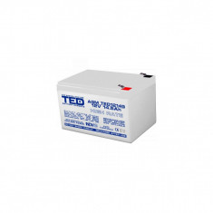 Acumulator AGM VRLA 12V 14,5A High Rate 151mm x 98mm x h 95mm F2 TED Battery Expert Holland TED002792 (4)