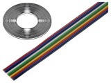 Cablu Bandă Neecranat PVC 300V 10x0.12mm2