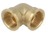 Cot 90&deg; mamă-mamă alamă CW617N GEBO 90-6BR - Termo&icirc;mbinare durabilă